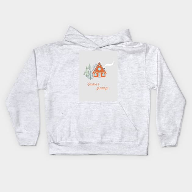 forest house Kids Hoodie by DanielK